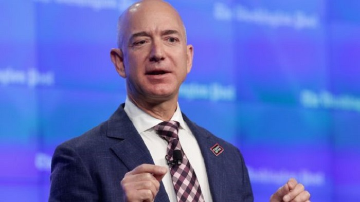 Amazon boss becomes world`s third richest
